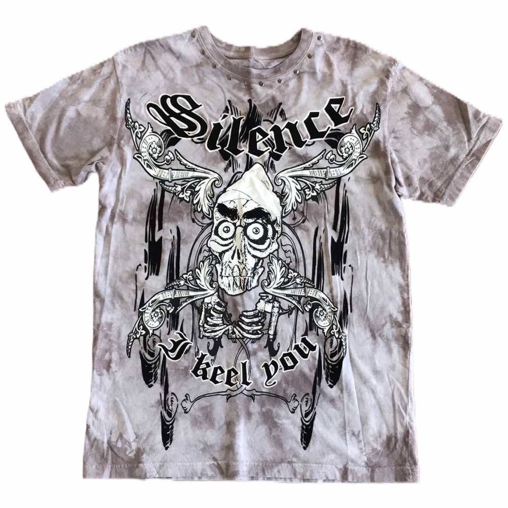 Meme "Silence! I Kill You!" Tie-Dye T-shirt M